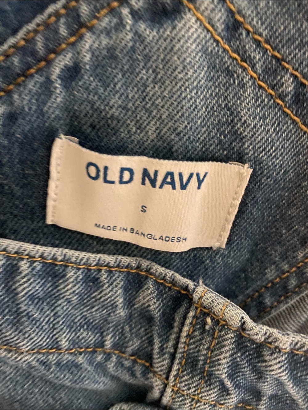 Old Navy Denim Blue Women's Short Overalls - Picture 6 of 7